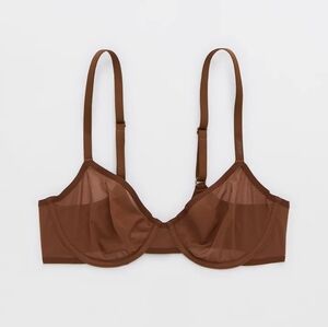 🤙Sold🔆Aerie SMOOTHEZ Mesh Unlined Bra